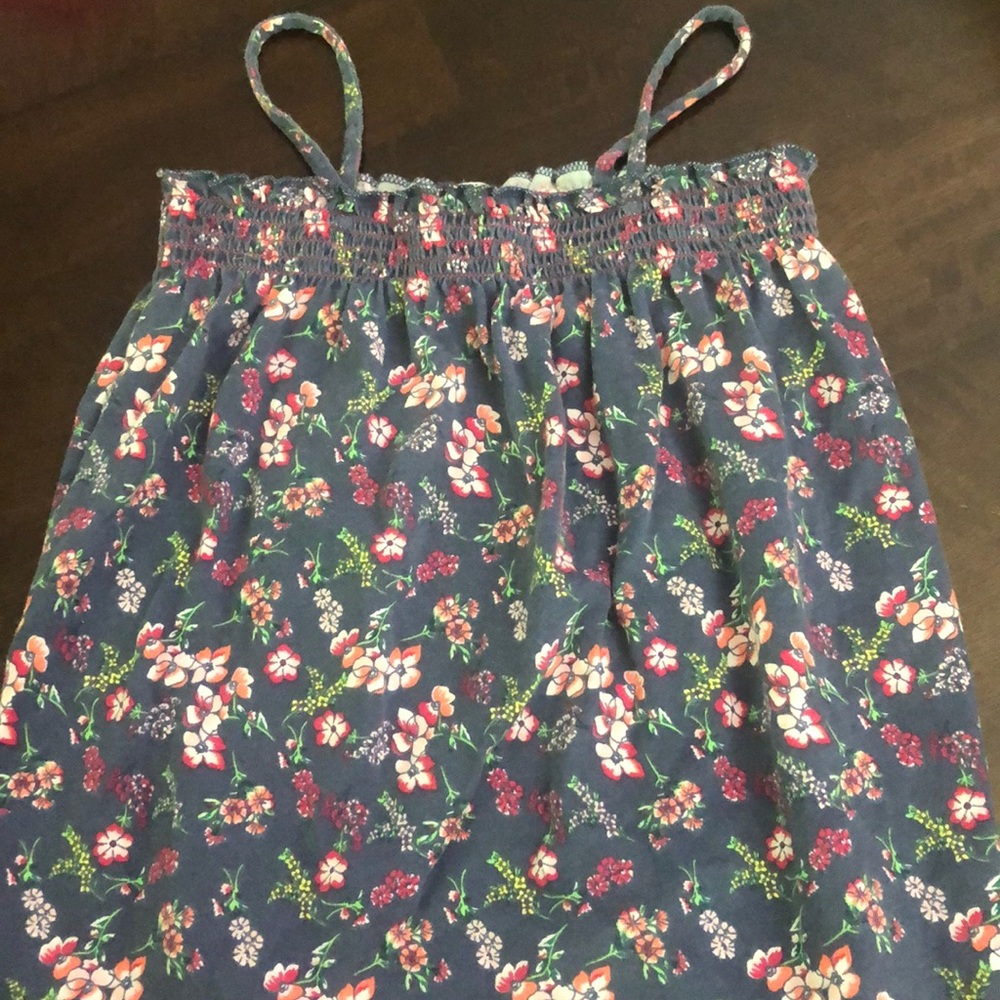 GAP floral sundress with matching diaper cover